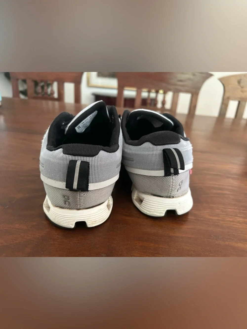 On Running Cloud 5 White waterproof Runner Sneakers Size10 - Picture 11 of 13